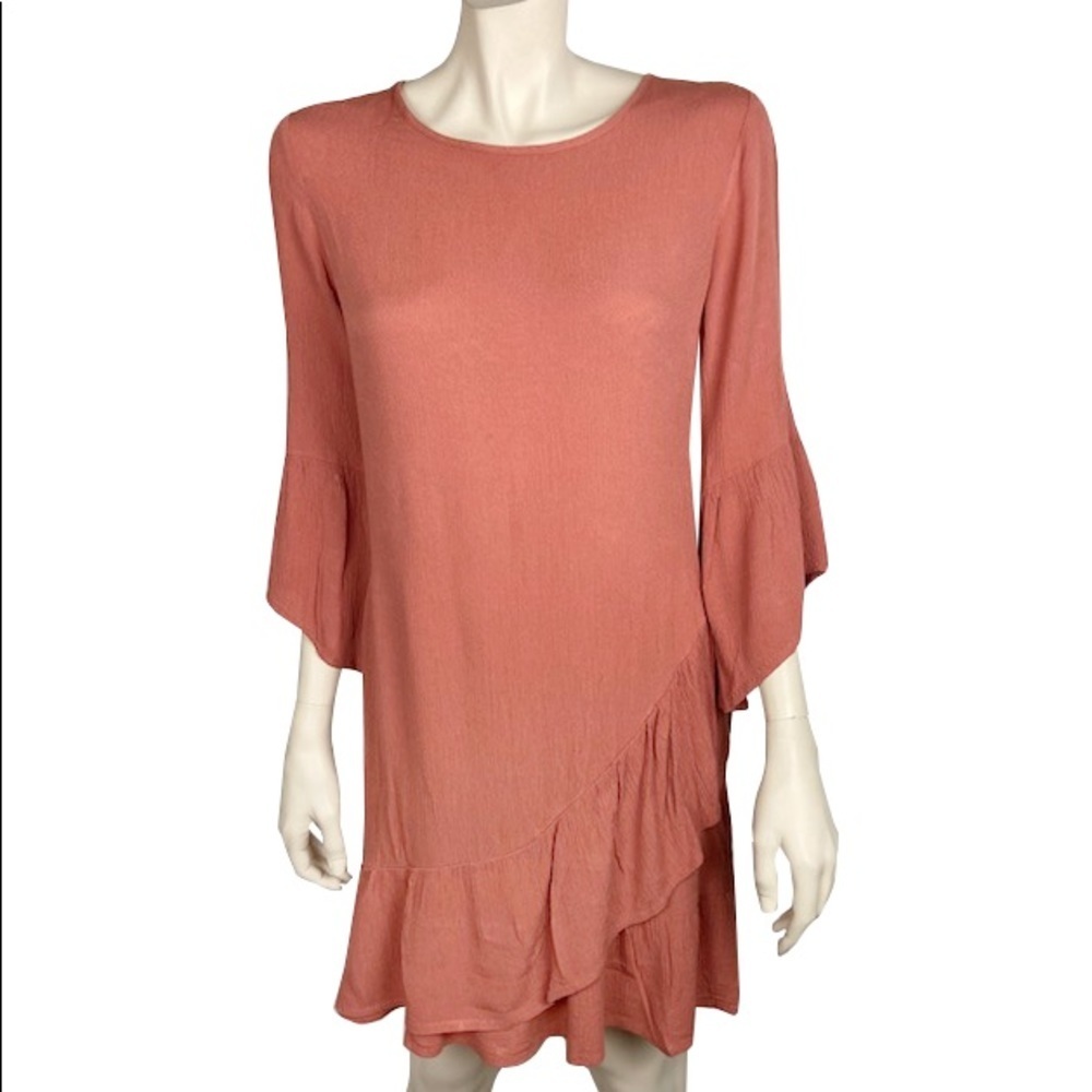 Cotton‎ On Salmon Ruffle Hem Dress